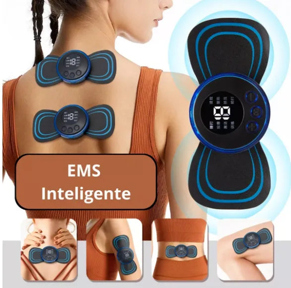 Mini Massageador Estimulador Muscular Portátil