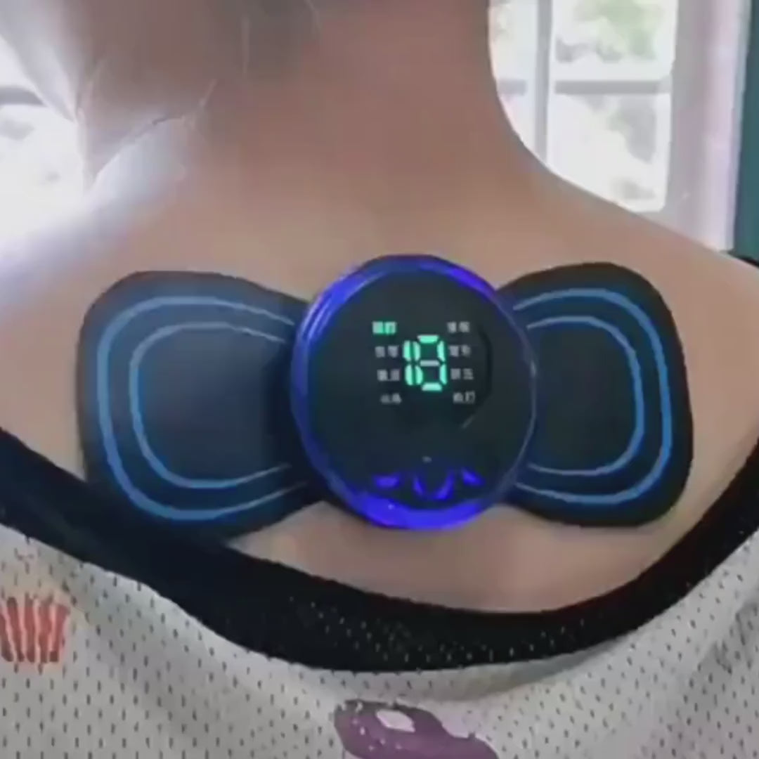 Mini Massageador Estimulador Muscular Portátil